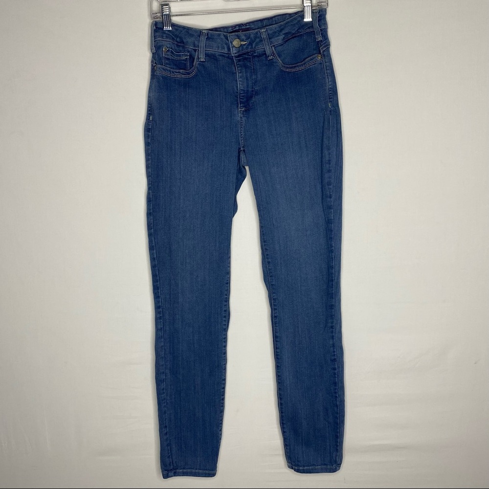 NYDJ Blue Denim Skinny Ami Legging Jegging Jeans 6